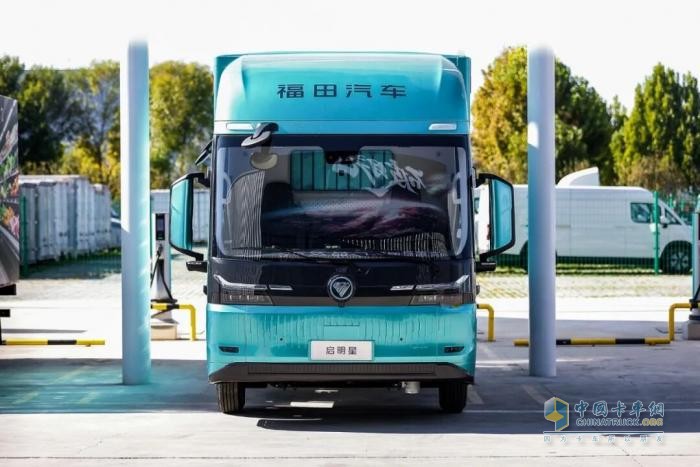 福田啟明星全新純電輕卡產(chǎn)品：百公里能省6度電 續航607公里
